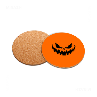 WickedJackOLantern High Gloss Coaster 05 Round