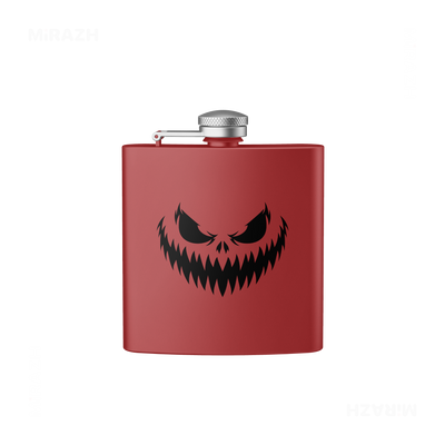 WickedJackOLantern Hip Flasks 01 Red
