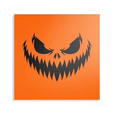 WickedJackOLantern Metallic Print 04 Aluminum