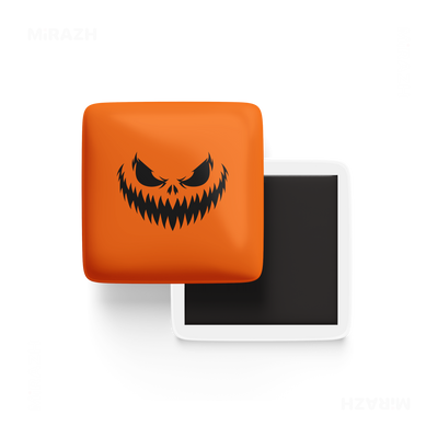 WickedJackOLantern Porcelain Magnet 01