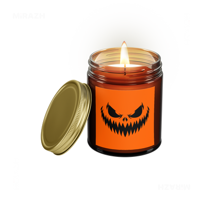 WickedJackOLantern Scented Candle 01 Amber
