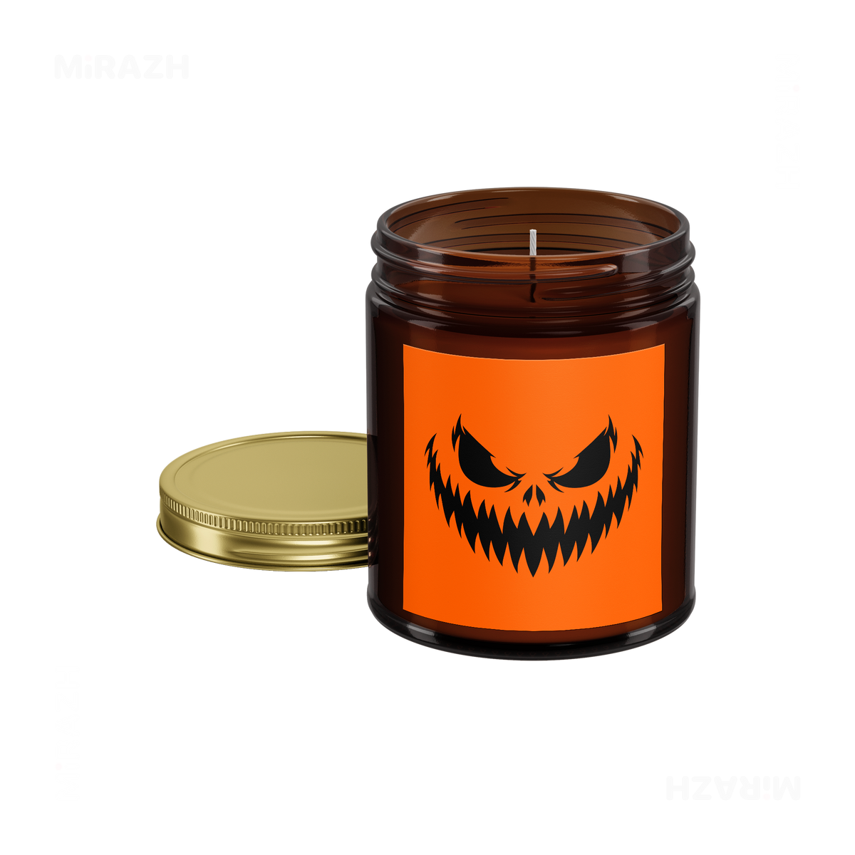 WickedJackOLantern Scented Candle 05 Amber