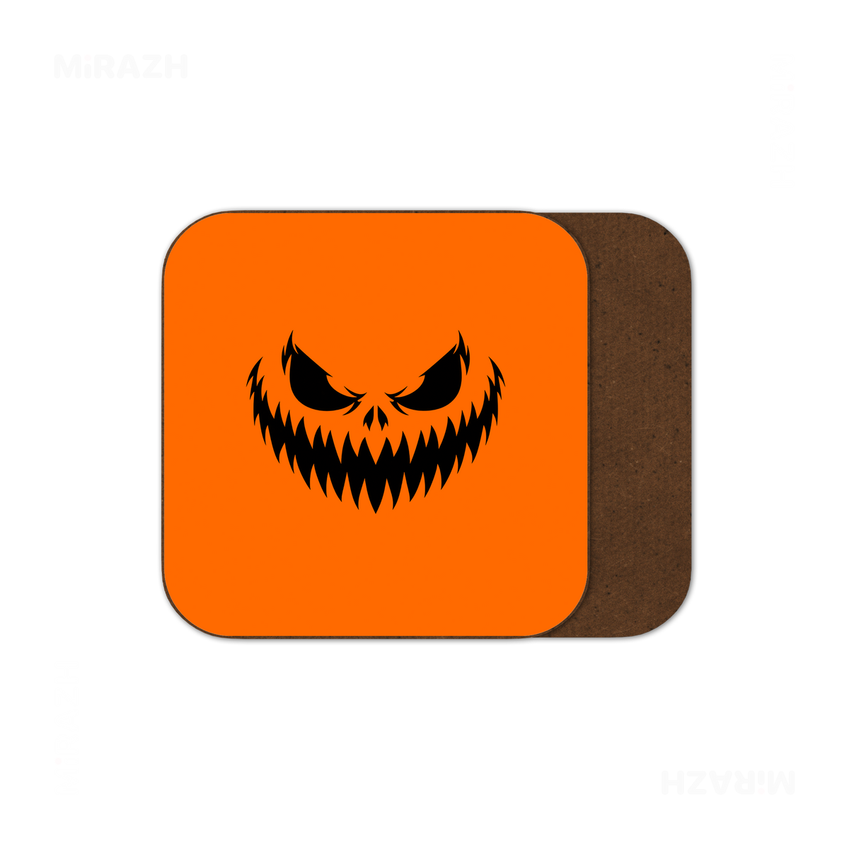 WickedJackOLantern Semi Glossy Coaster 01