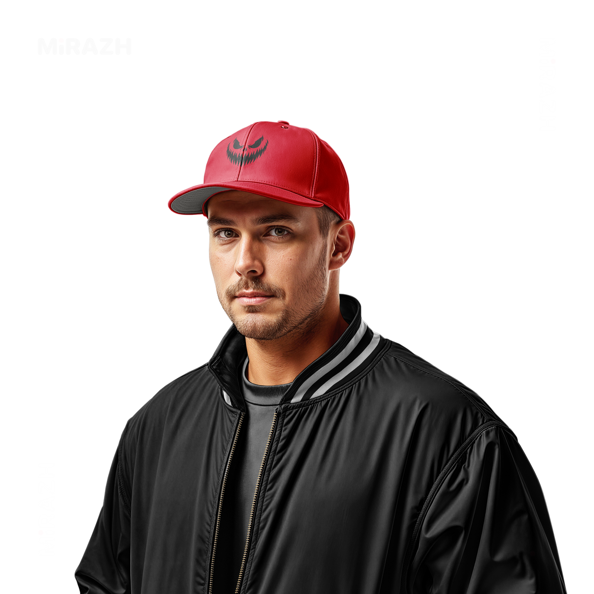 WickedJackOLantern Snapback Caps 02 Red DTF
