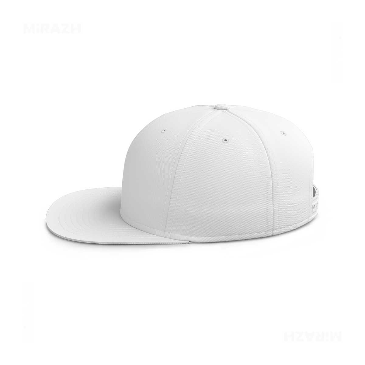 WickedJackOLantern Snapback Caps 03 White DTF