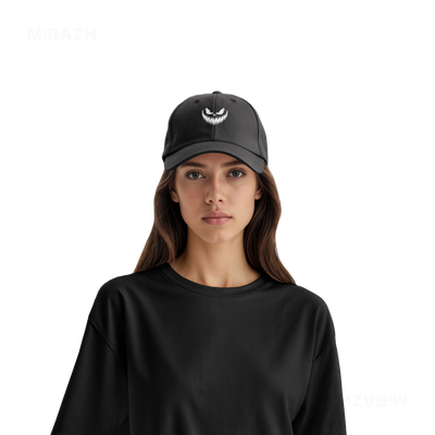 WickedJackOLantern Snapback Caps 07 Black DTF