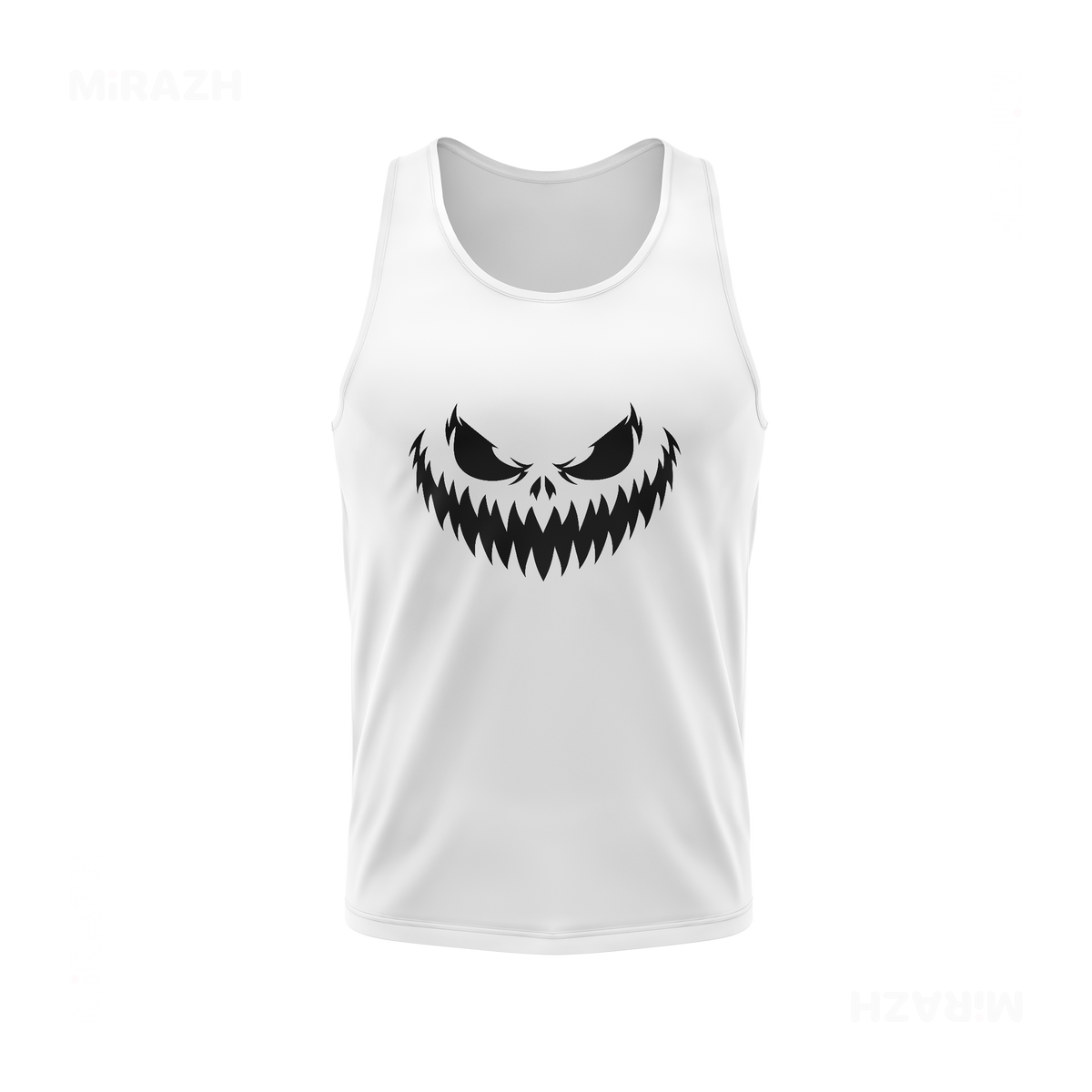 WickedJackOLantern Tank Tops 01 White