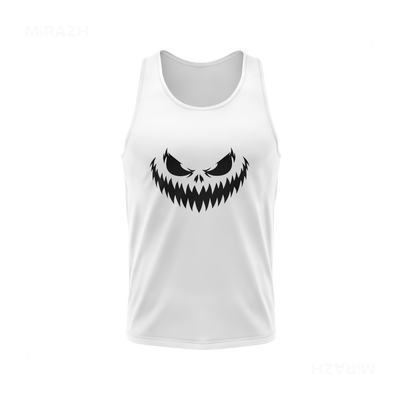 WickedJackOLantern Tank Tops 01 White