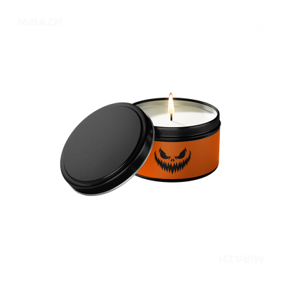 WickedJackOLantern Tin Candle 01 Black