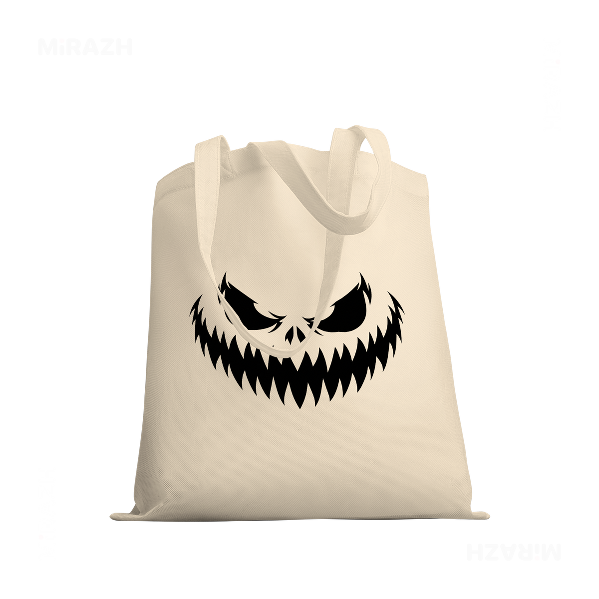 WickedJackOLantern Tote Bags 03 Natural