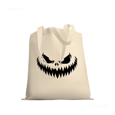 WickedJackOLantern Tote Bags 03 Natural