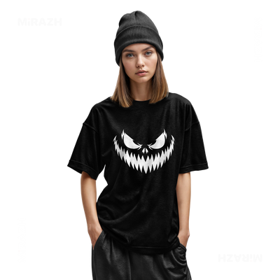 WickedJackOLantern Youth T Shirt 02 Black