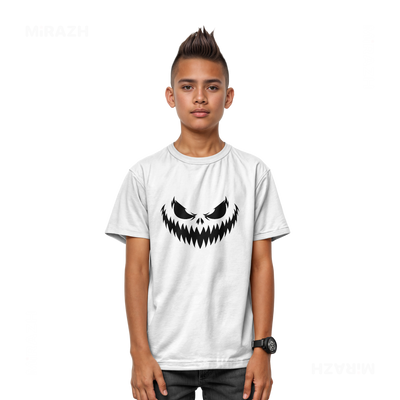 WickedJackOLantern Youth T Shirt 03 White