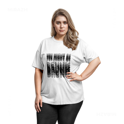 YouMightBeDrunk Adult T Shirt 03 White