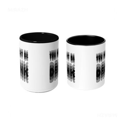 YouMightBeDrunk Ceramic Mug 09 White Black