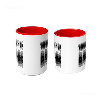 YouMightBeDrunk Ceramic Mug 09 White Red