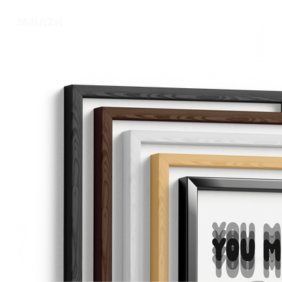 YouMightBeDrunk Framed Poster 02 White Wood