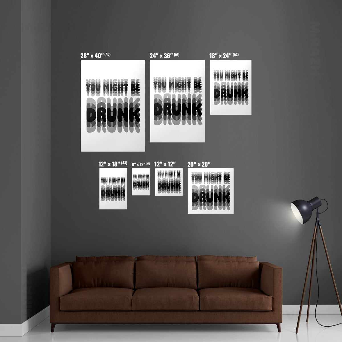 YouMightBeDrunk Giclee Print 05