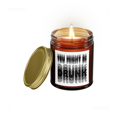 YouMightBeDrunk Scented Candle 01 Amber