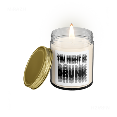 YouMightBeDrunk Scented Candle 01 Clear