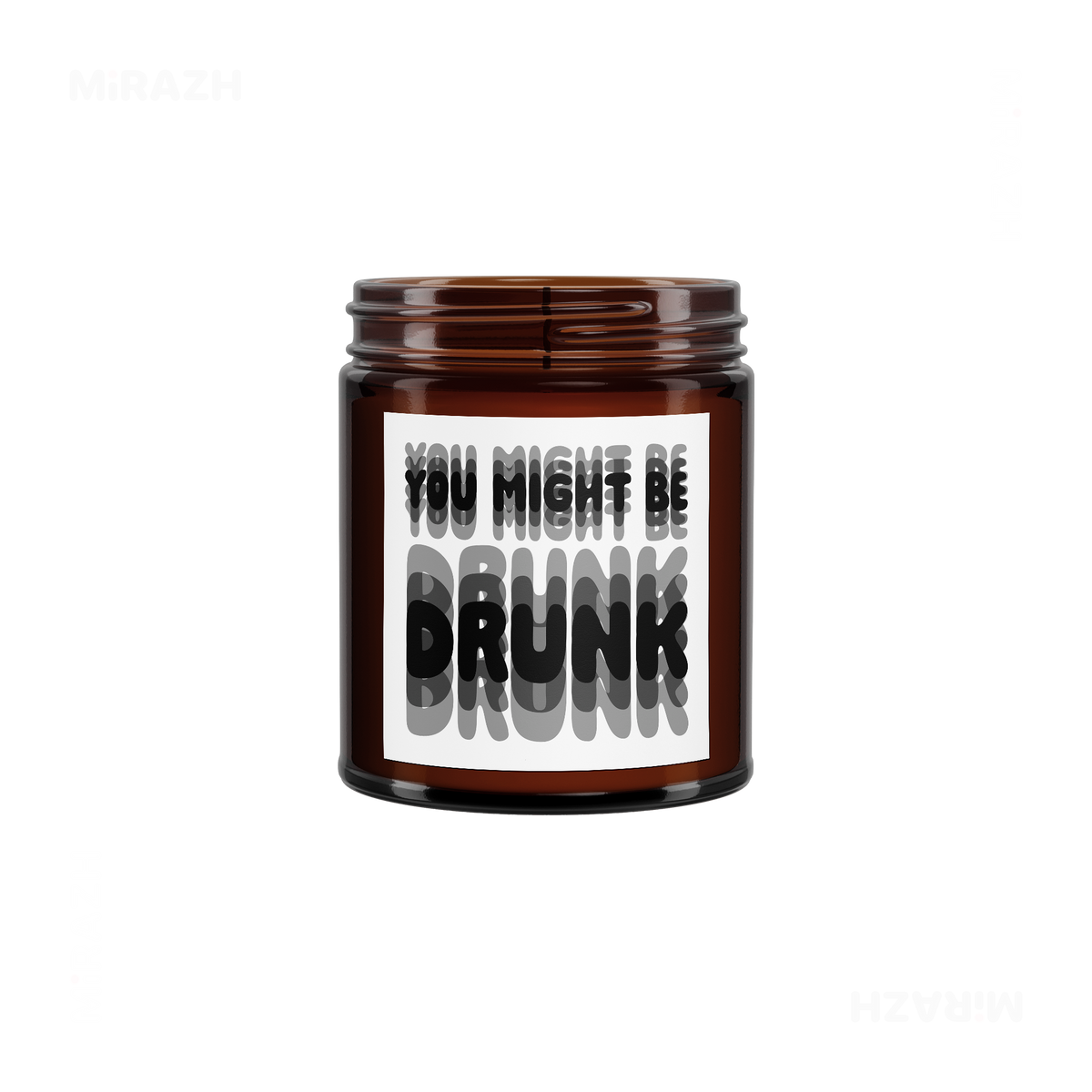 YouMightBeDrunk Scented Candle 03 Amber