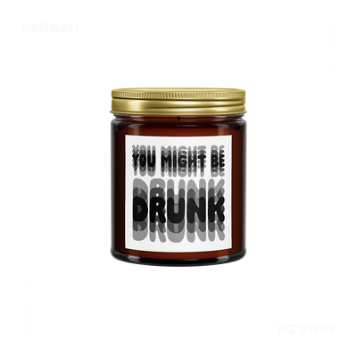 YouMightBeDrunk Scented Candle 04 Amber