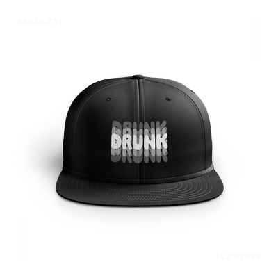 YouMightBeDrunk Snapback Caps 01 Black DTF
