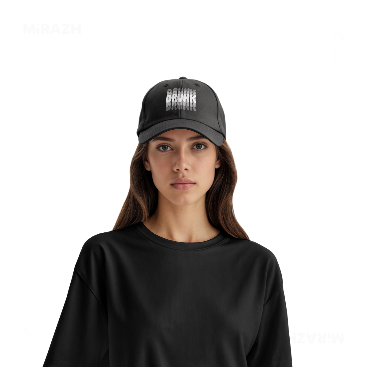 YouMightBeDrunk Snapback Caps 07 Black DTF