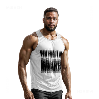 YouMightBeDrunk Tank Tops 02 White