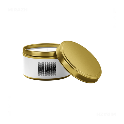 YouMightBeDrunk Tin Candle 03 Gold