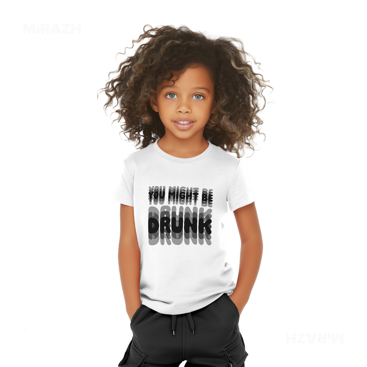 YouMightBeDrunk Toddler T Shirt 04 White