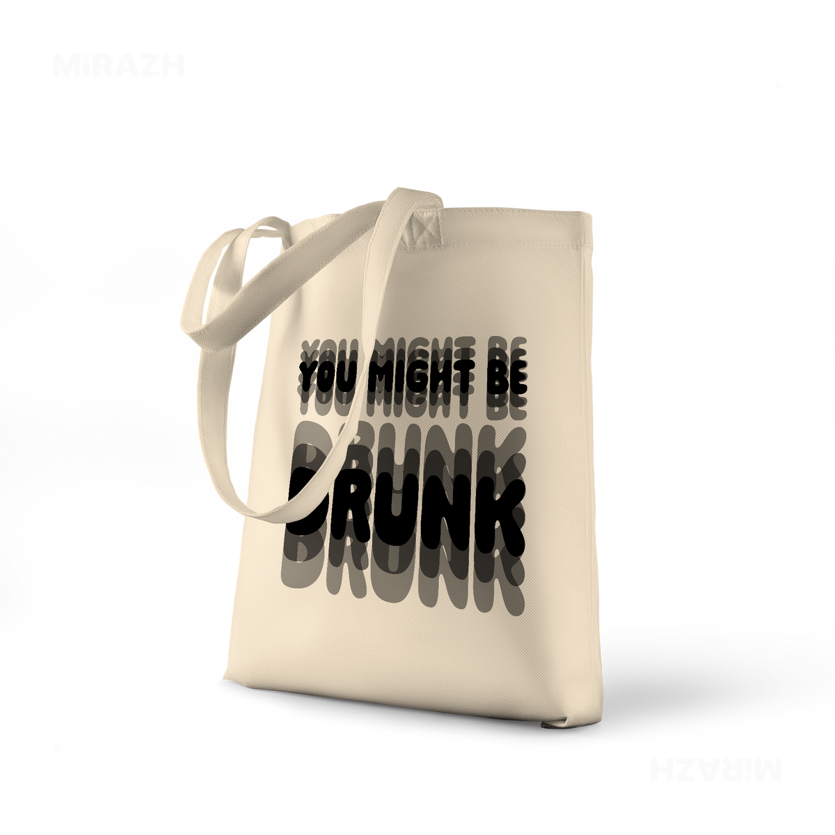YouMightBeDrunk Tote Bags 01 Natural