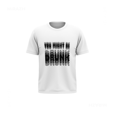 YouMightBeDrunk Youth T Shirt 01 White