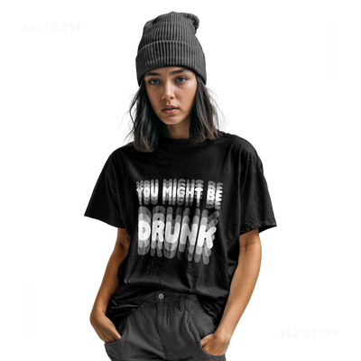 YouMightBeDrunk Youth T Shirt 04 Black