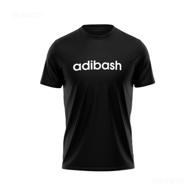 adibash Adult T Shirt 01 Black