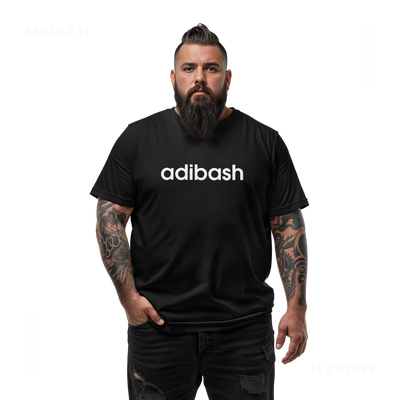 adibash Adult T Shirt 05 Black