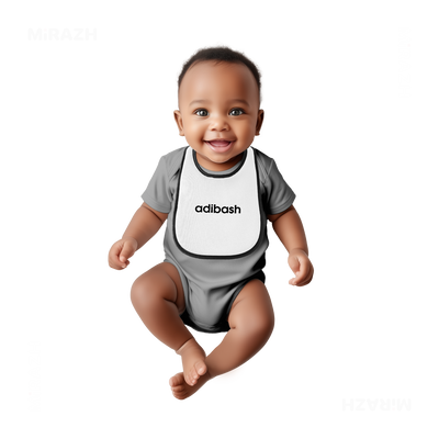 adibash Baby Bibs 05 White Black
