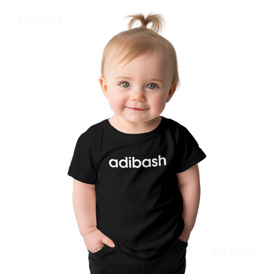 adibash Baby T Shirt 02 Black