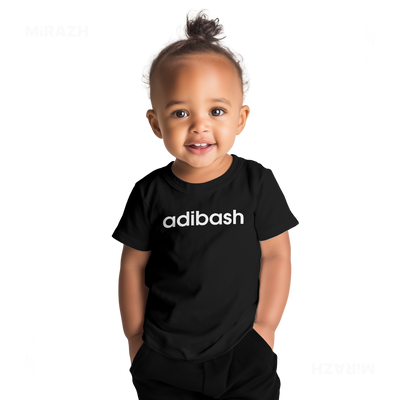 adibash Baby T Shirt 04 Black