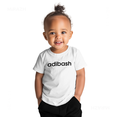 adibash Baby T Shirt 04 White