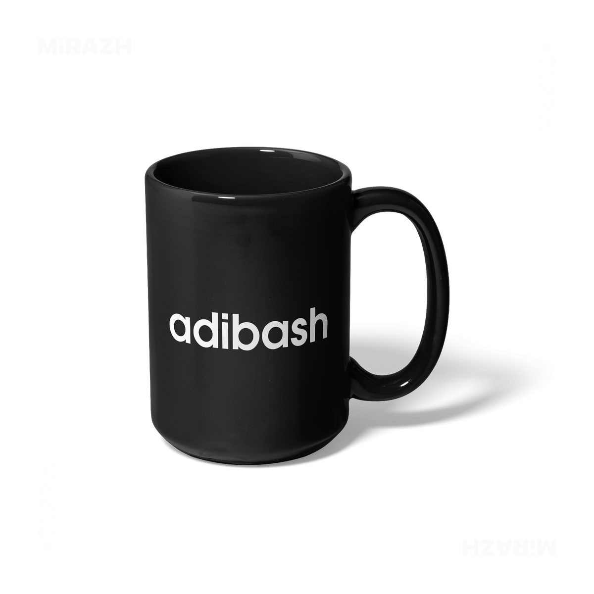 adibash Ceramic Mug 01 Black