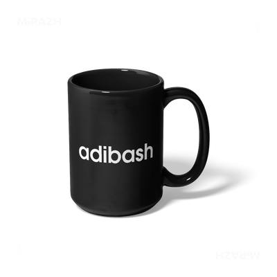 adibash Ceramic Mug 01 Black