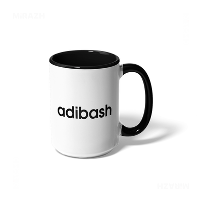 adibash Ceramic Mug 01 White Black