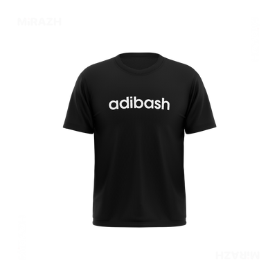 adibash Couple T Shirt 03 Black