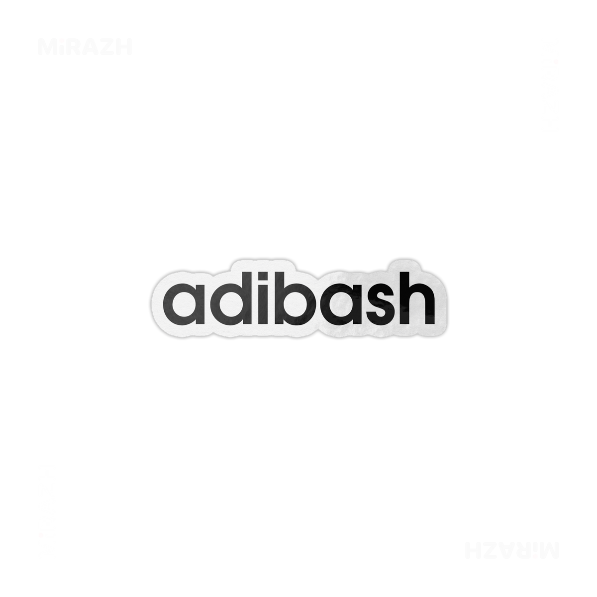 adibash Die Cut Magnet 01