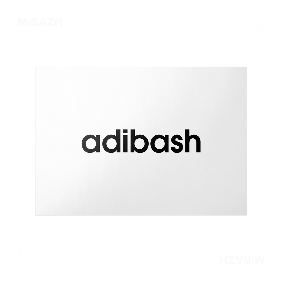 adibash Frameless Poster 03 Matte
