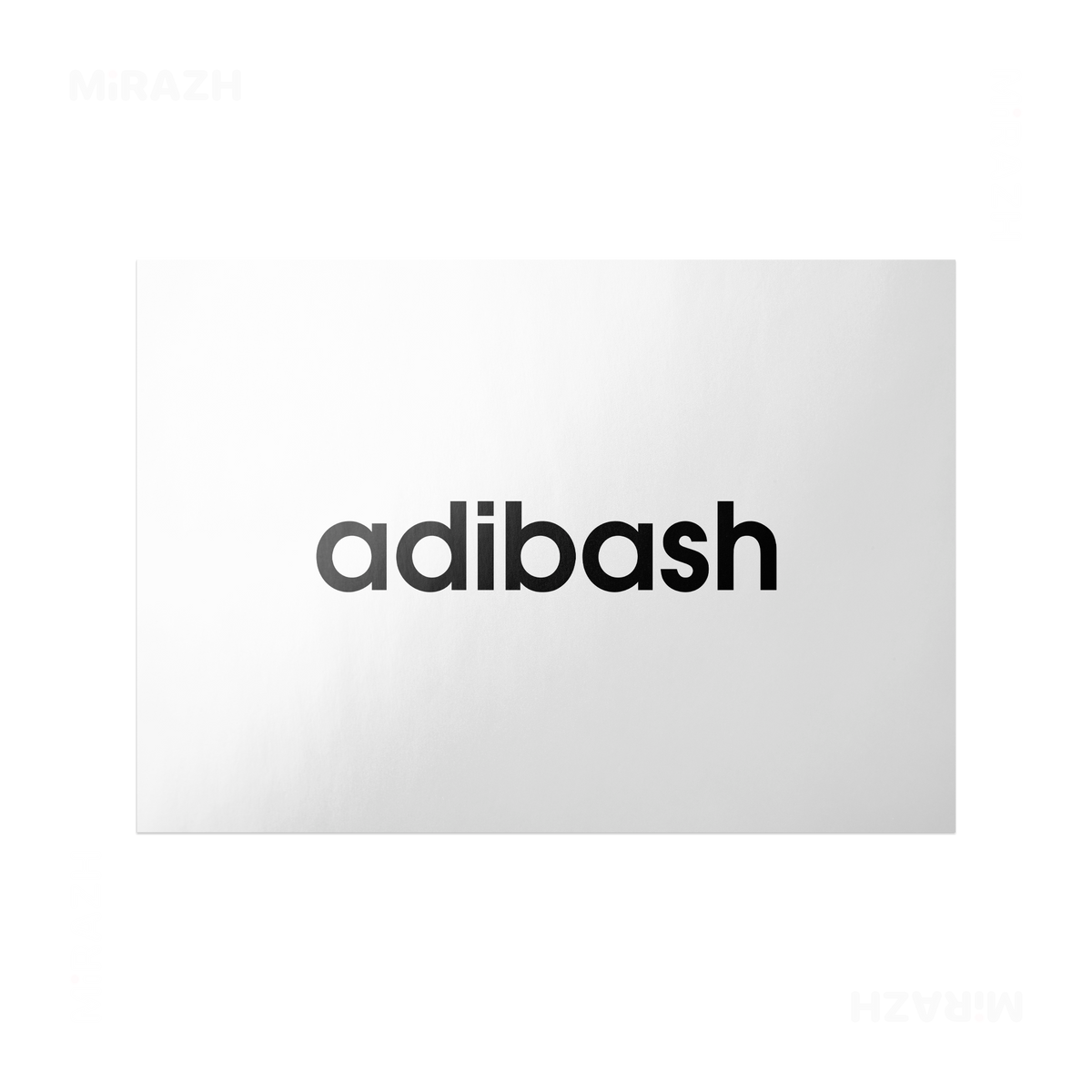 adibash Frameless Poster 03 Semi Glossy