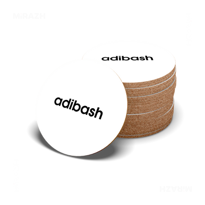 adibash High Gloss Coaster 06 Round