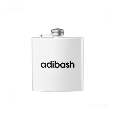 adibash Hip Flasks 01 White