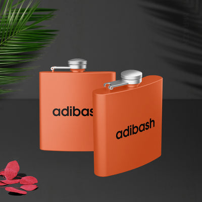 adibash Hip Flasks 02 Orange